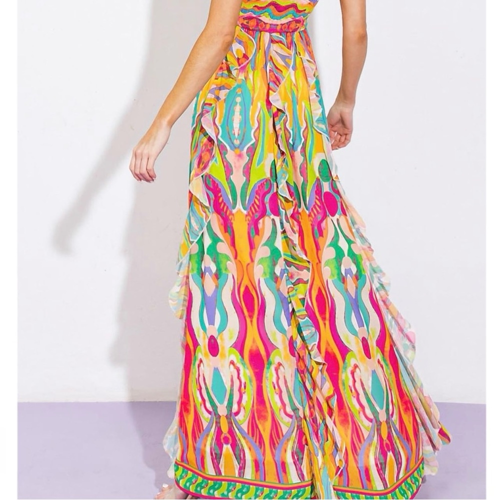 NWT Flying Tomato “DANCE THE NIGHT AWAY”MAXI DRESS Small - Picture 3 of 13
